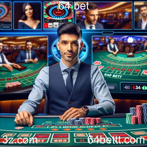 Descubra a Emoção do Cassino Ao Vivo no 64 Bet